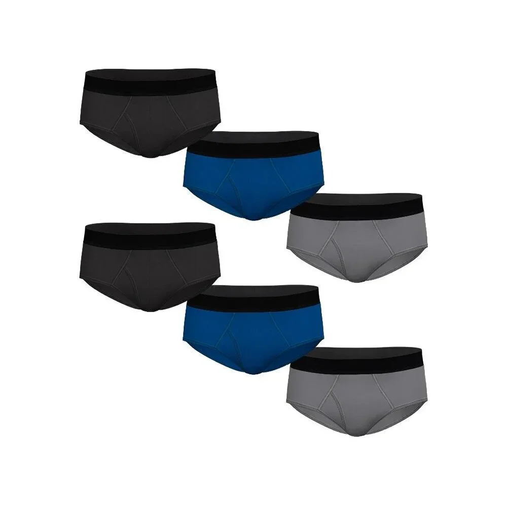 NEW Athletic Works 2 (6 Packs) Mens Performance Cotton Brief Underwear for Men
